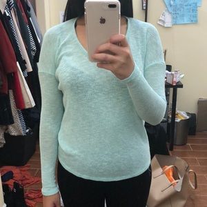 Forever 21 Teal knit sweater top